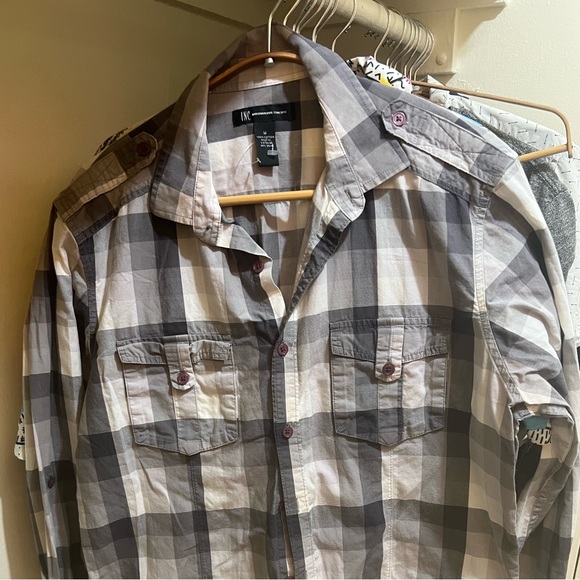 Plaid button down shirt - Picture 1 of 3